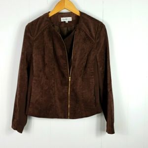 kate rosy • faux suede jacket